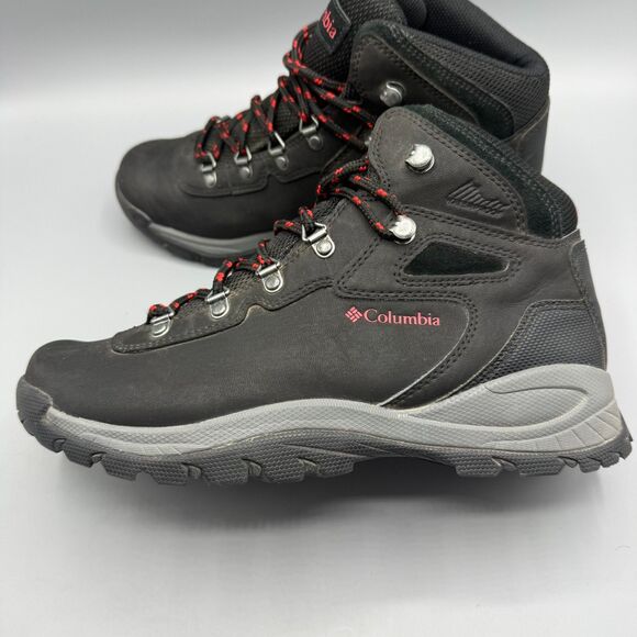 Women’s Columbia Waterproof Hiking Boots Newton Ridge Plus Black Size 9 W - Picture 4 of 10